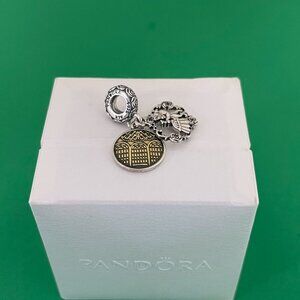 Pandora Disney Beauty and the Beast Dancing Dangle Charm